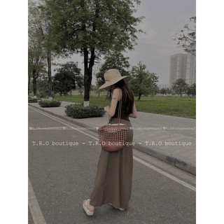 Set Áo Cotton Chân Váy Lụa Khánh Lê