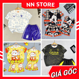 Đồ bộ bò sữa từ 25kg đến 70kg hoạt hình dễ thương Đồ bộ nữ DBRBD SIZE S - XL