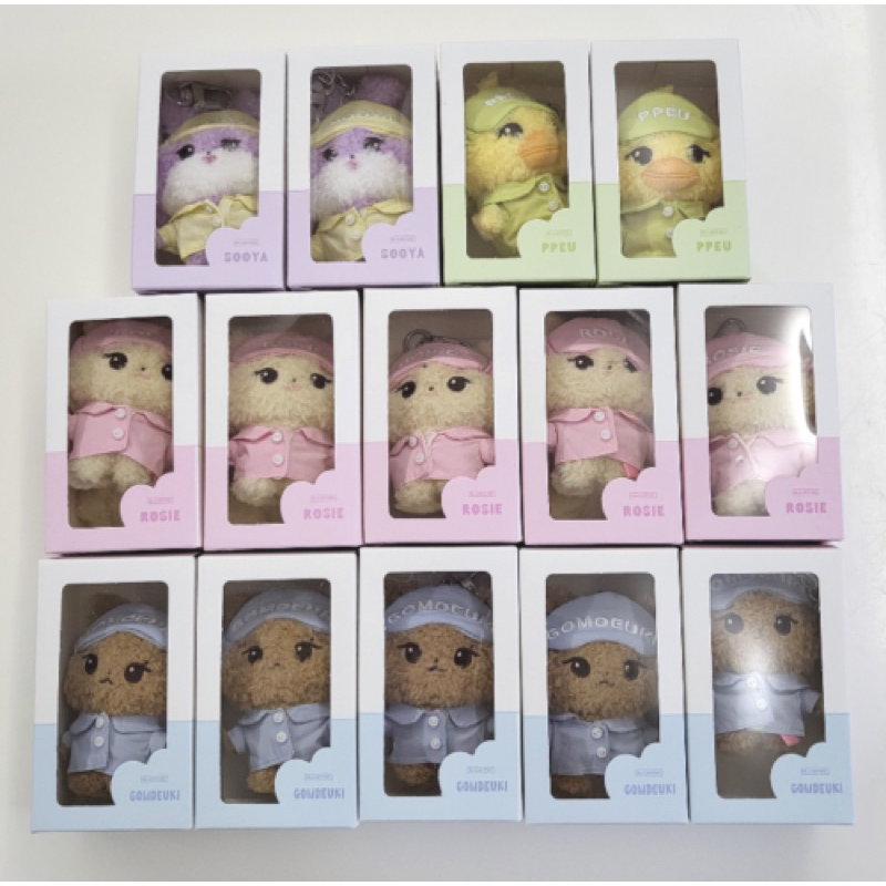 Blackpink character mini keyring