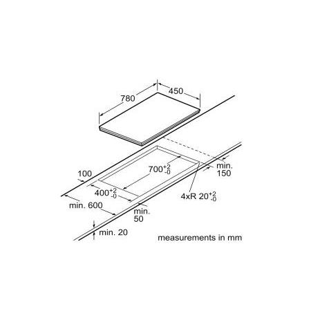 Bếp từ 2 vùng nấu Bosch PPI82560MS | Serie 8 | Bảo Hành Chính Hãng 3 Năm