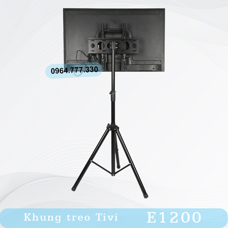 E1200 - Khung treo Tivi 3 Chân Đứng ErgoTek 32 - 55 INCH - Giá Treo Màn Hình - Chỉnh Góc Nghiêng Màn 15 Độ