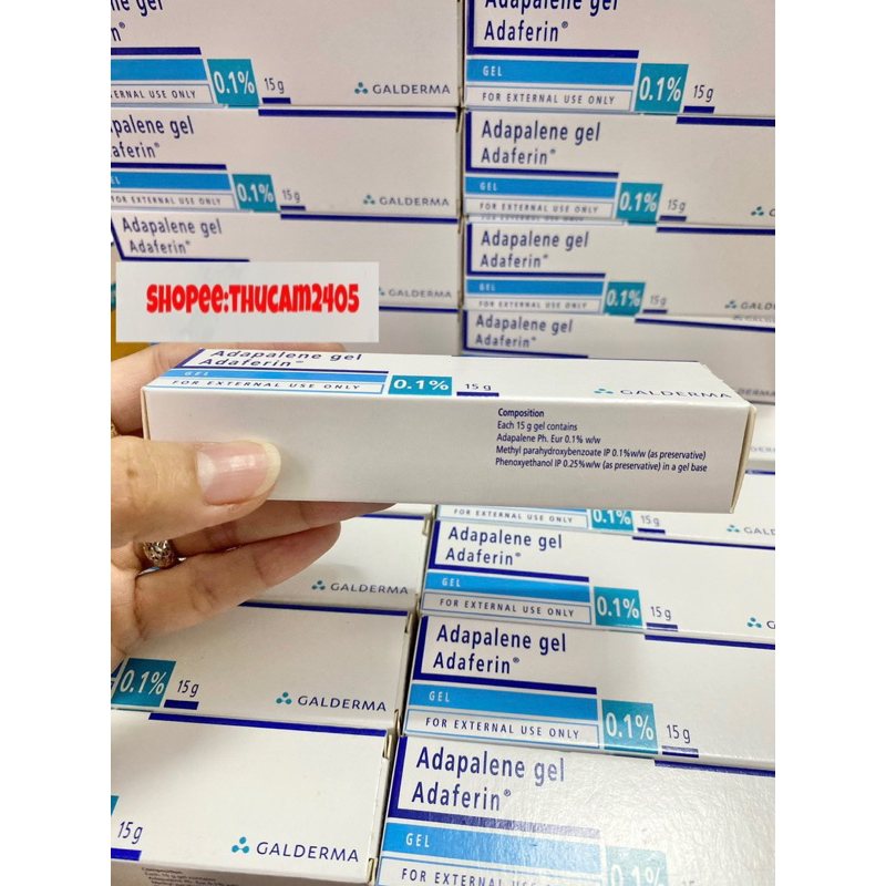 Adaferin giảm mụn, chống lão hóa .