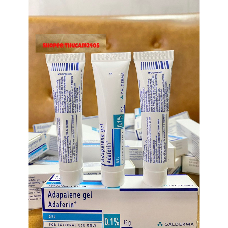 Adaferin giảm mụn, chống lão hóa .