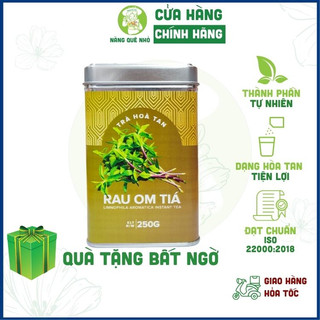 Trà rau ngổ hygie dạng cốm hòa tan pha uống trực tiêp giúp lợi tiểu, tốt cho thận