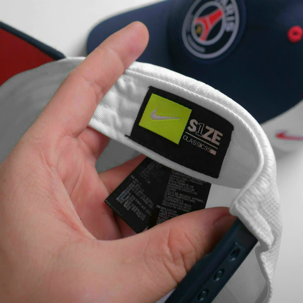 Mũ lưỡi trai clb đá banh PSG chuẩn VNXK Chất Cotton phối lưới thoáng mát full tem - PASIO