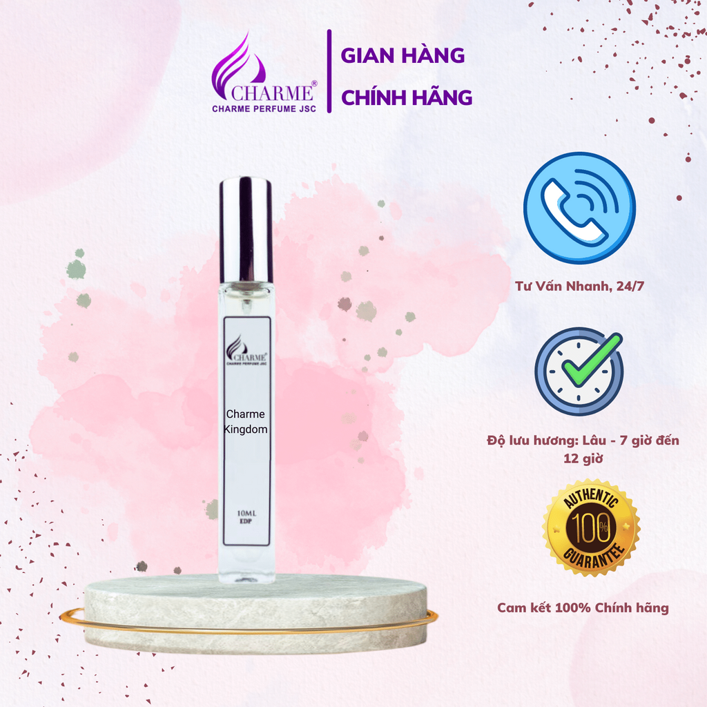 Nước Hoa Unisex Charme Kingdom 10ml