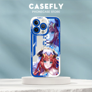 Ốp lưng iphone cạnh vuông nhựa dẻo Casefly Genshin Impact nhân vật Nilou 6s/7plus/8/8plus/x/xs/11/12/13/14pro/promax