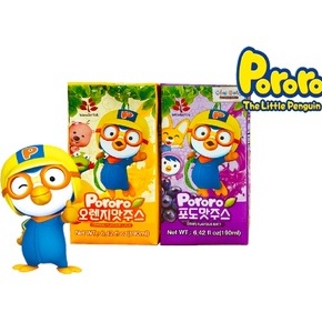 Nước ép trái cây Pororo Wondertok nội địa Hàn Quốc, nước ép hoa quả vị nho