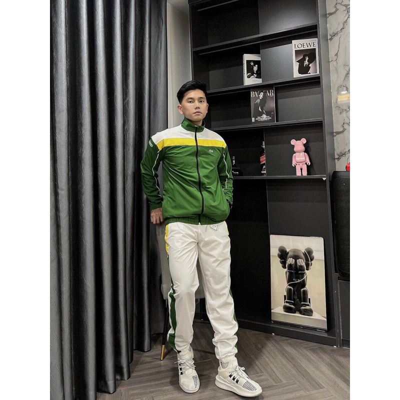 Bộ gió cao cấp Lacoste Men's Sport new 2023