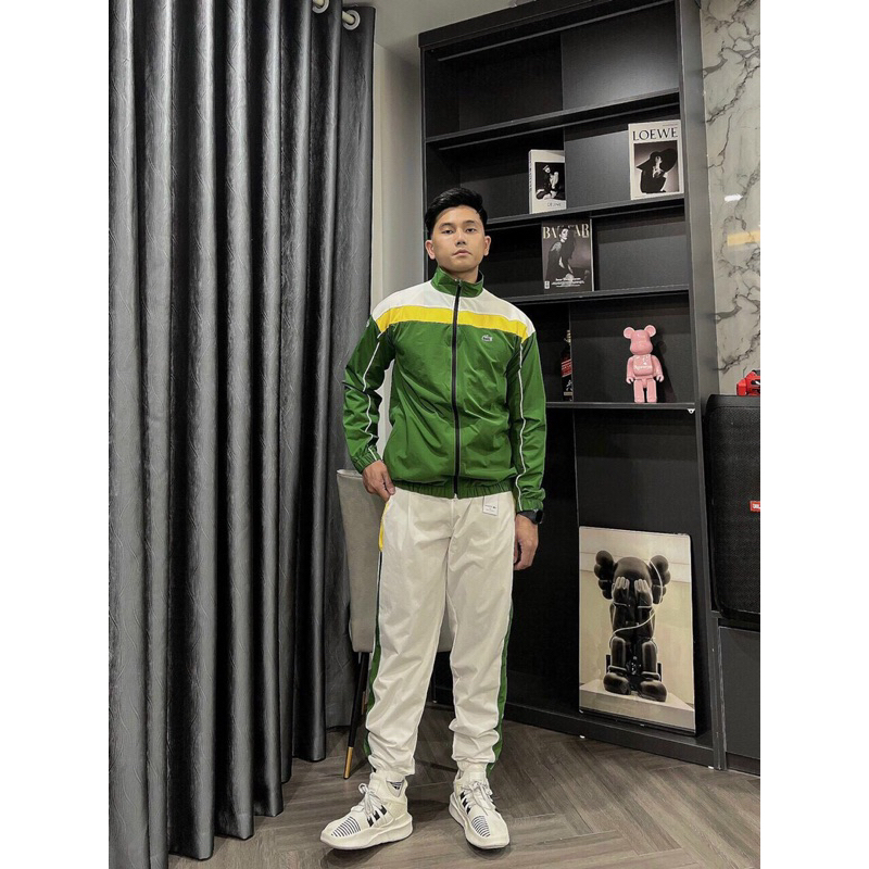 Bộ gió cao cấp Lacoste Men's Sport new 2023