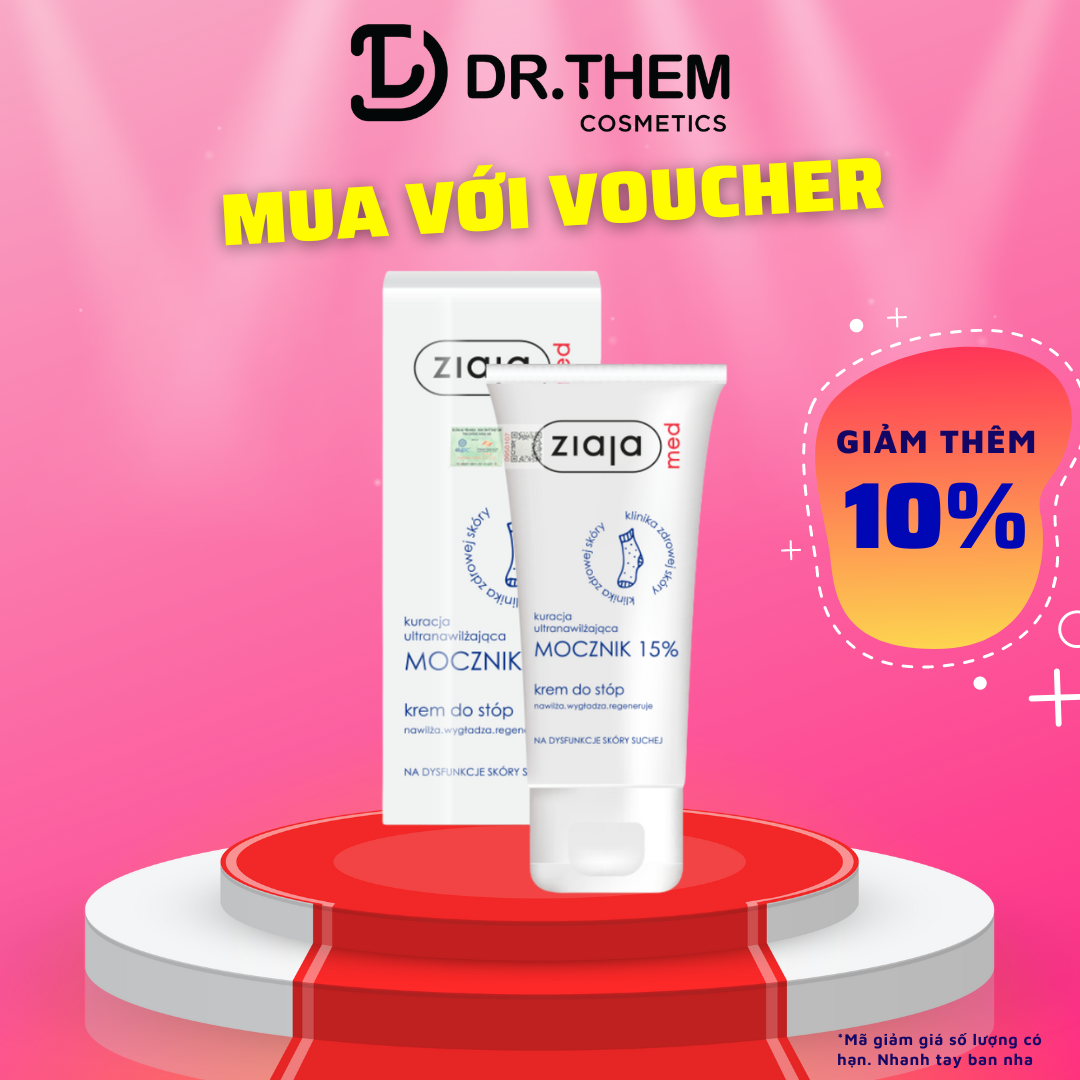 Ziaja Kem Mềm Da 15% Urê - Dưỡng Ẩm Dịu Nhẹ Ziaja Med 15% Urea Cream 100ml