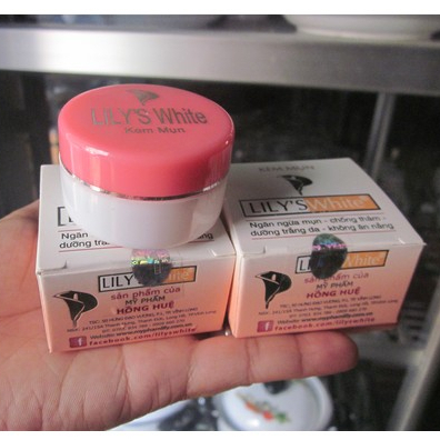 Kem mụn Lily's White 8g