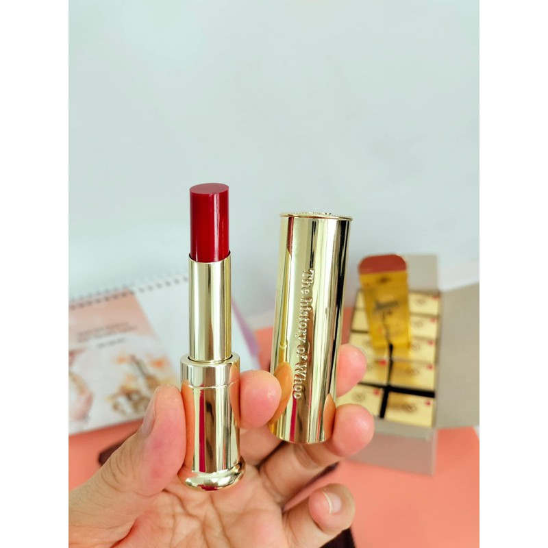 Son dưỡng môi Đông y The history of Whoo màu red fullsize unbox