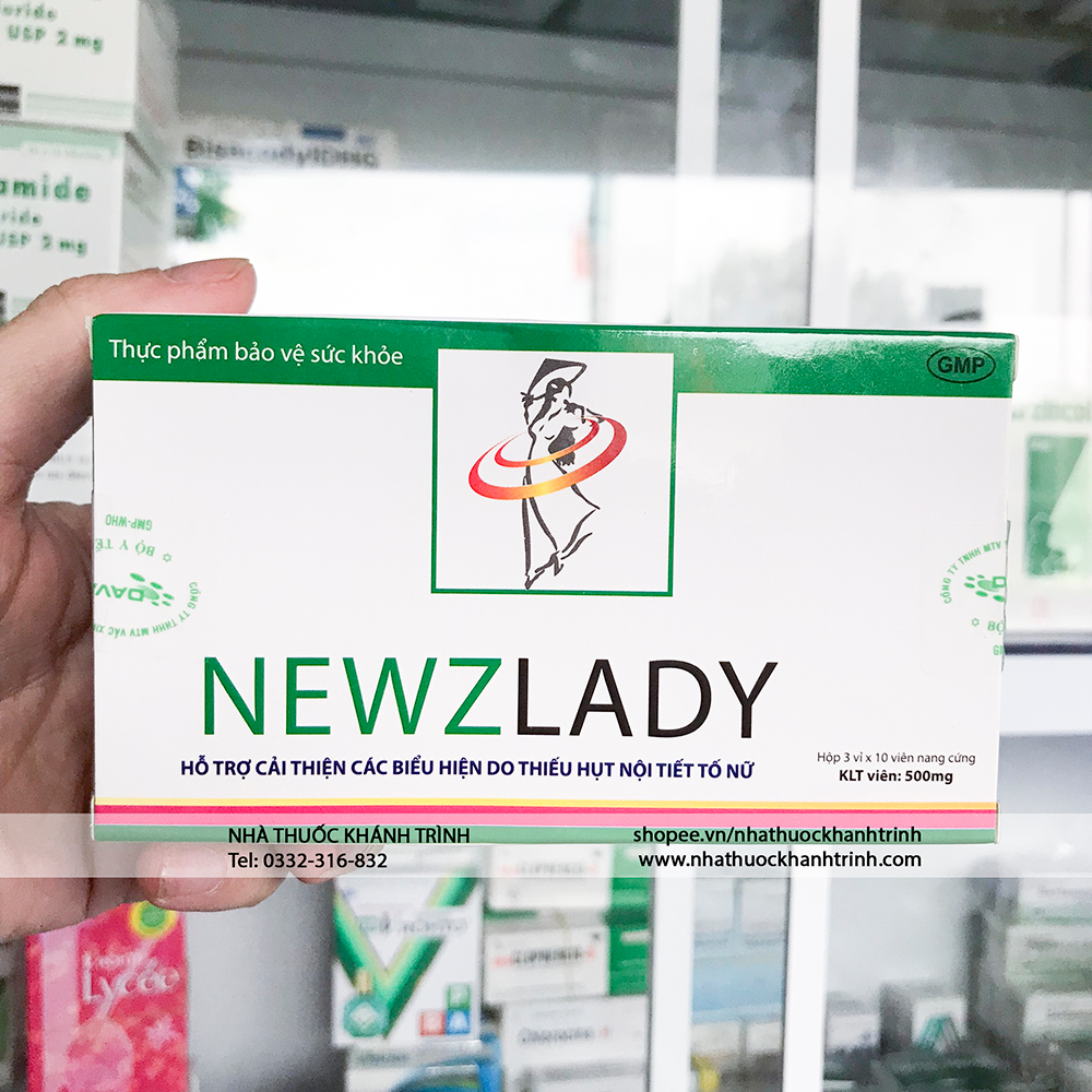 Newzlady hỗ trợ cải thiện nội tiết tố nữ - 30 viên - chính hãng