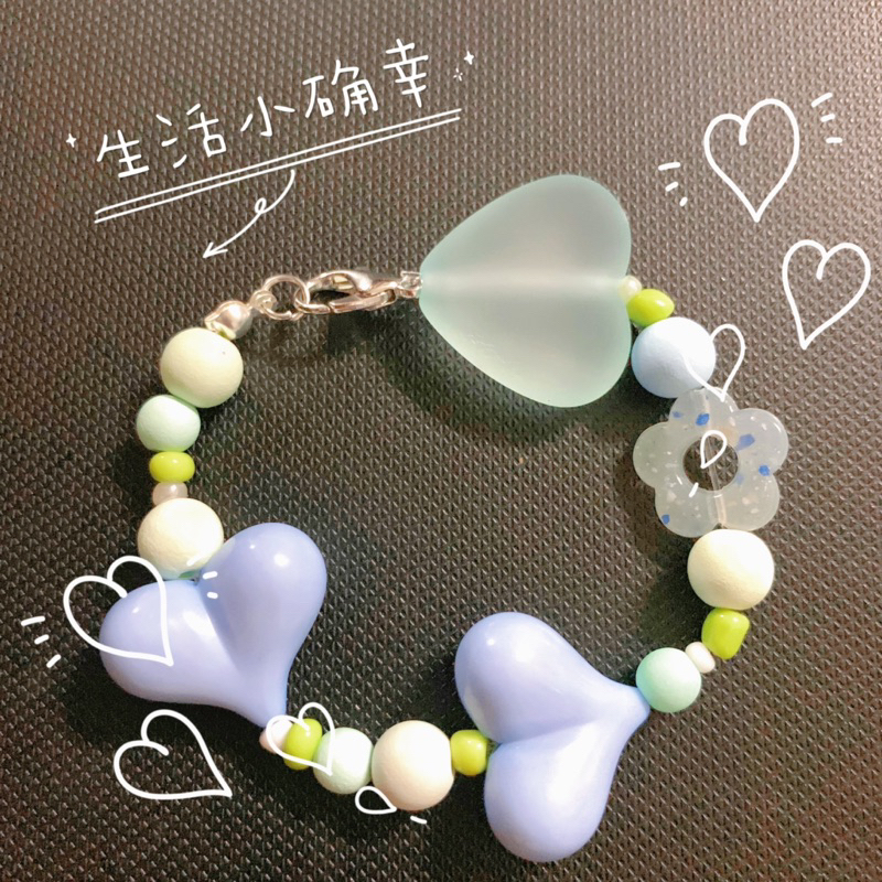 Vòng tay xanh biển - handmade