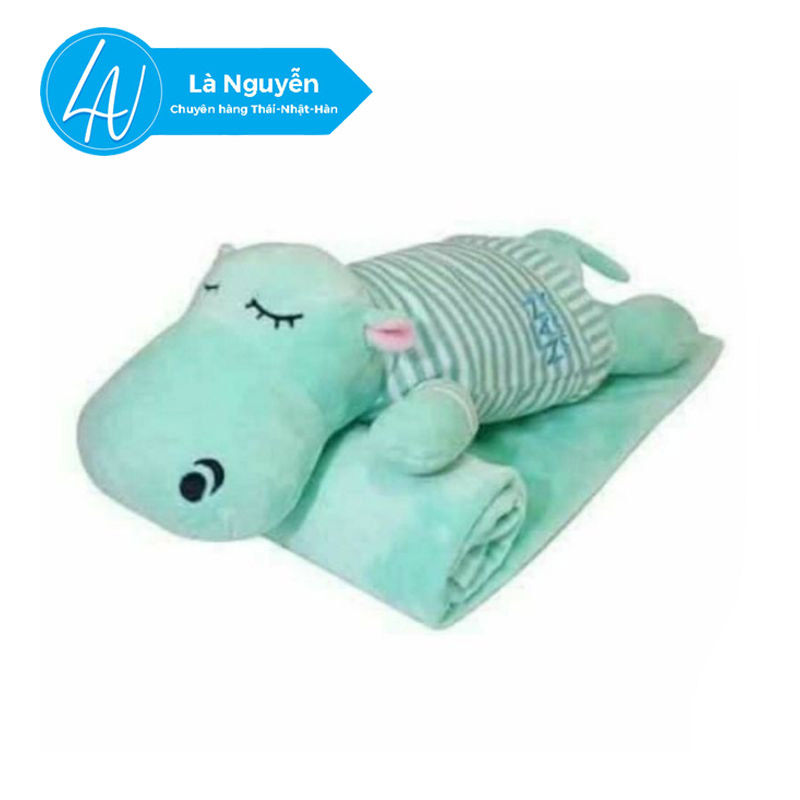 Bo gối mền Hà Mã hàng KM tu sữa Nan