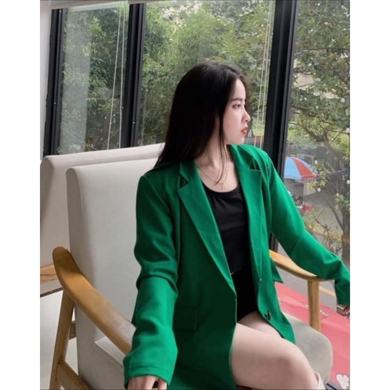 Áo vest Blazer tay dài