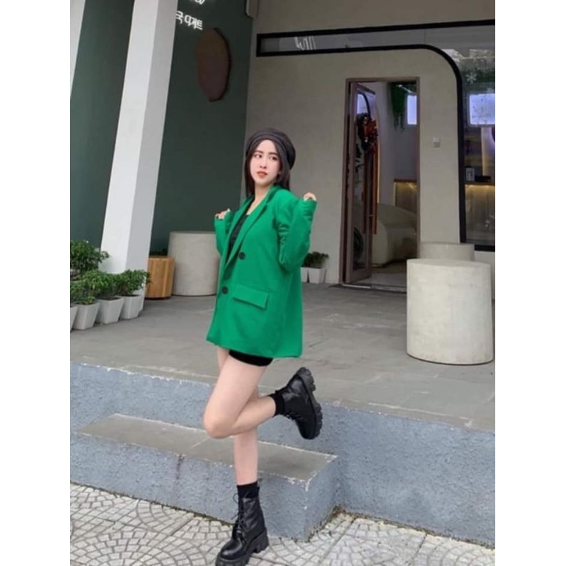 Áo vest Blazer tay dài