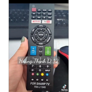 ĐIỀU KHIỂN REMOTE TIVI SHARP - DÀNH CHO TIVI SHARP INTERNET