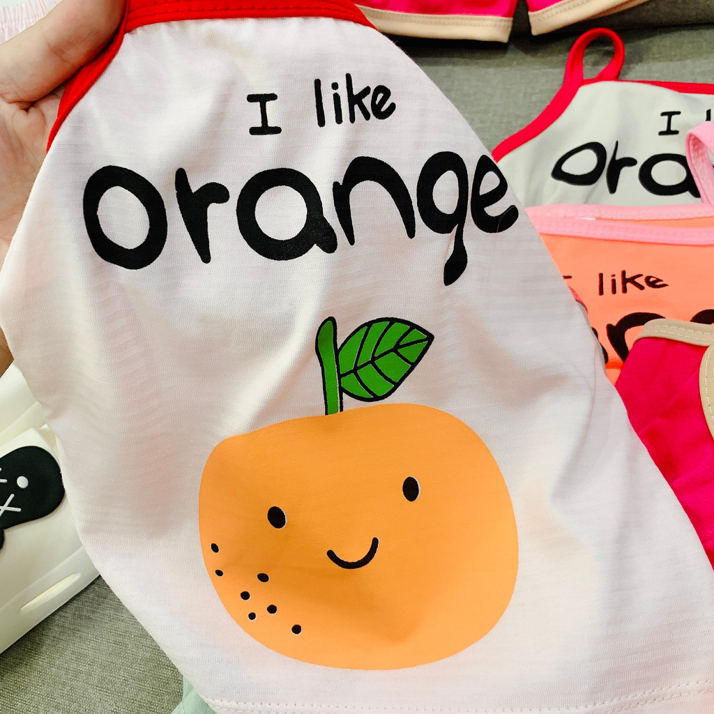 Bộ 2 dây cho bé gái, bộ 2 dây mùa hè cho bé từ 7-19kg