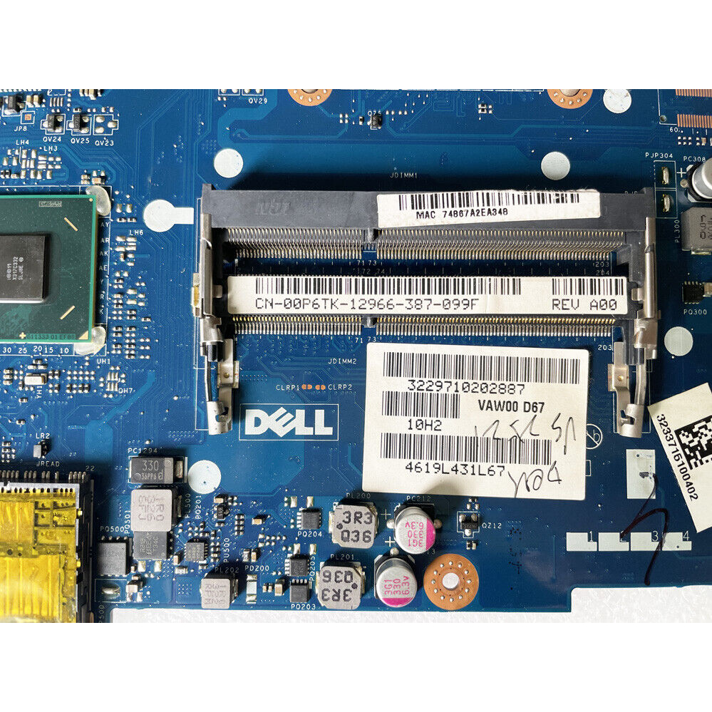 Main dell 3521-5521 core i3 vga share