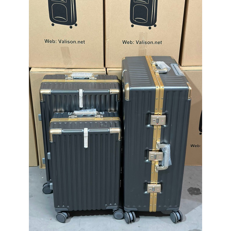 VALI KHUNG NHÔM KHOÁ SẬP VIỀN VÀNG CAO CẤP SANG TRỌNG