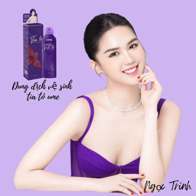 DUNG DỊCH VỆ SINH PHỤ NỮ TÍA TÔ UME 150ml - NGỌC TRINH