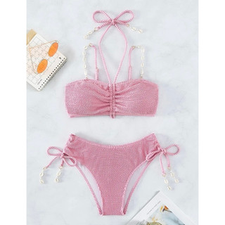[ORDER SHEIN] Set Bikini Đi Biển 2 Dây