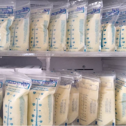 Túi trữ sữa sunmum Thái Lan 50 túi 250ml - 3 khoá zip chống tràn BQSHOP