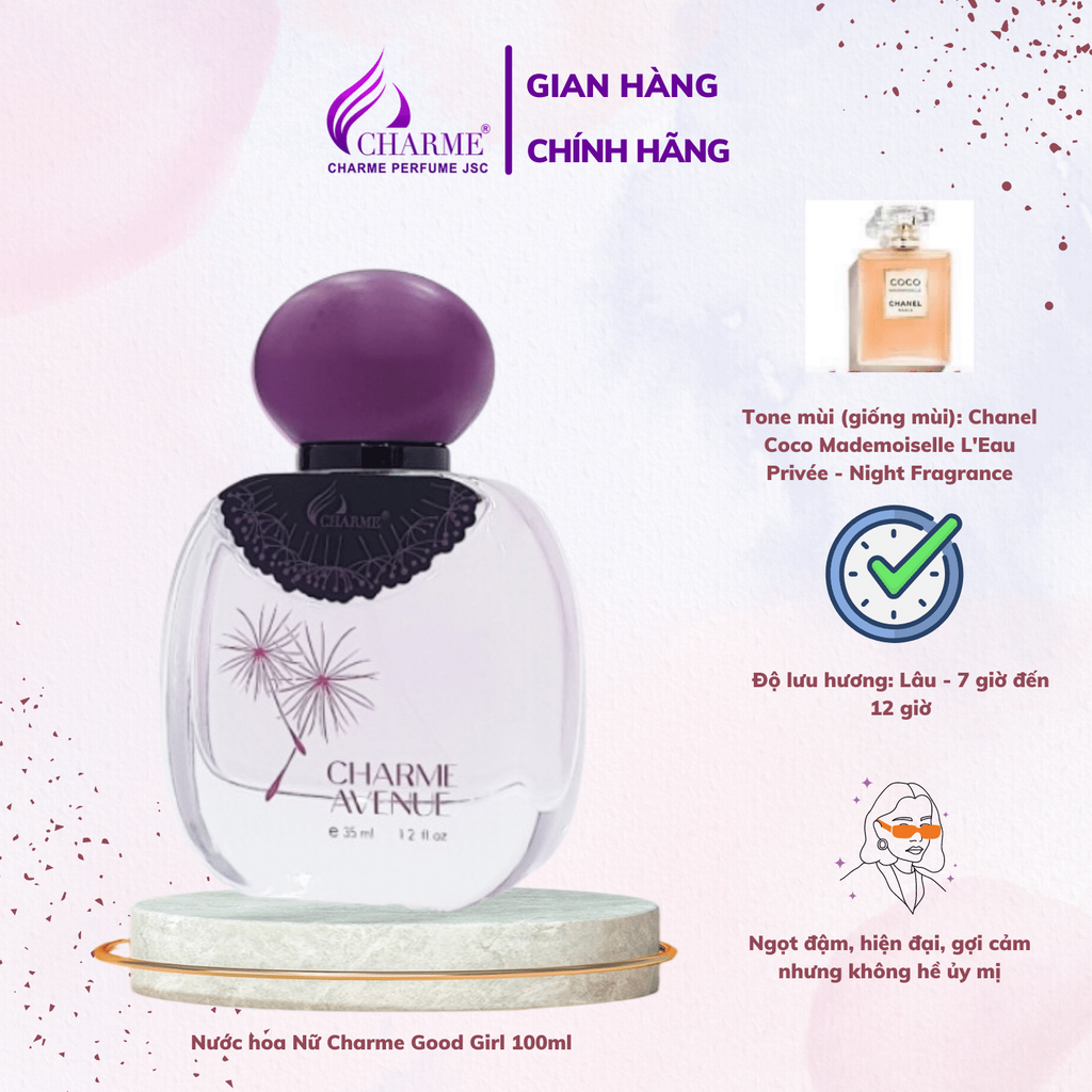 Nước hoa Nữ Charme Avenue 35ml