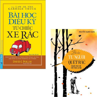 Sách - Bài học diệu kỳ từ chiếc xe rác - Bài học từ người quét rác