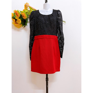 Đầm Ren Phối, Một Lớp, 2hand