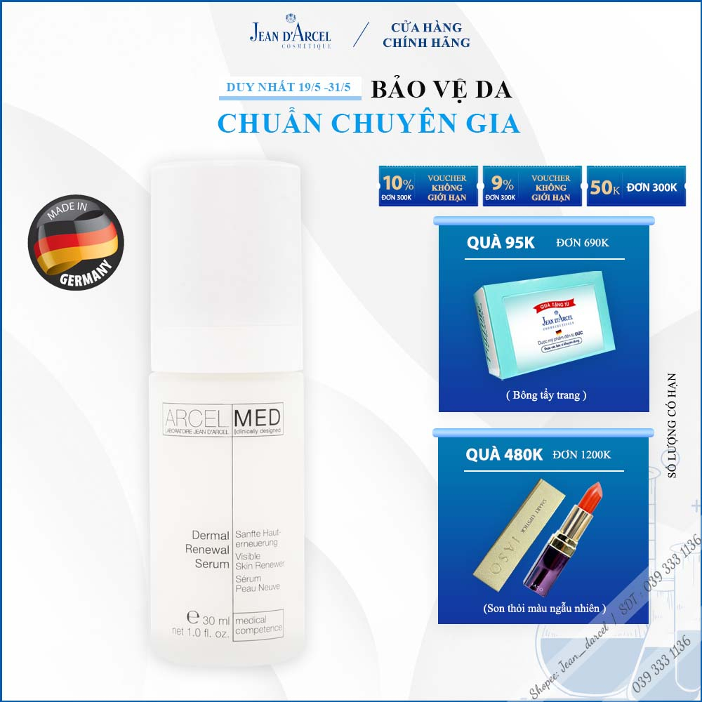 Tinh chất dưỡng giúp tái tạo da mới Jean Darcel - Jean D Arcel Dermal Renewal Serum - J22