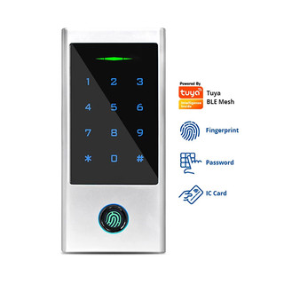 ĐẦU VÂN TAY TUYA BLUETOOTH - KIỂM SOÁT RA VÀO BẰNG VÂN TAY, THẺ TỪ 13.5MHZ VÀ 125MHZ, CODE, APP SMART LIFE, TUYA SMART