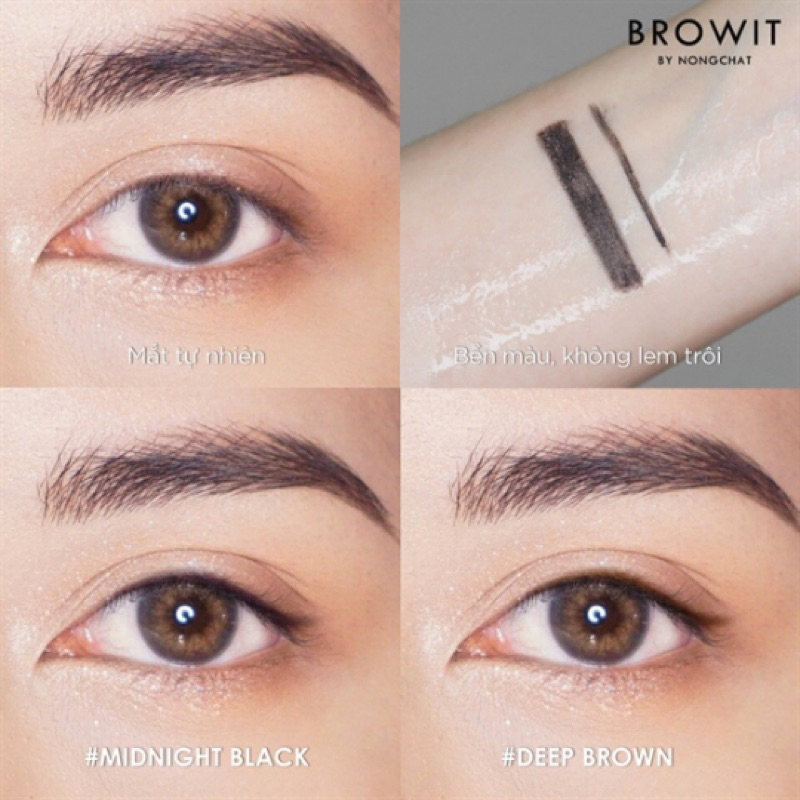 CHÌ KẺ MẮT NONGCHAT SMOOTH & SLIM INNER