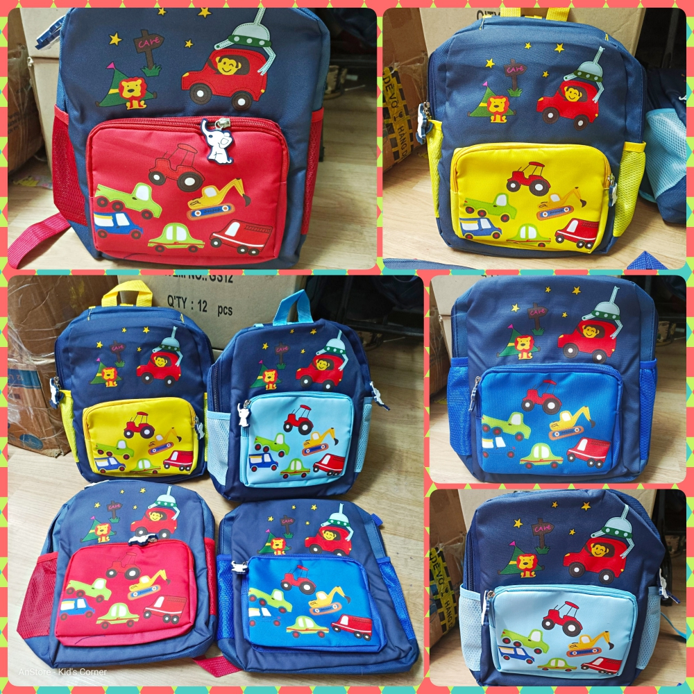 Balo Ô Tô siêu nhẹ cho bé Mẫu Giáo