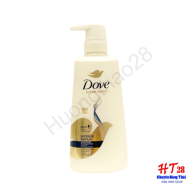 Dầu gội ,dầu xả Dove Thái Lan 410ml làm mềm và dưỡng ẩm cho tóc