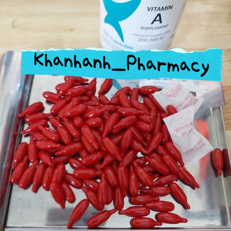 Vitamin A 200.000 IU Cho bé Yêu nhà bạn! chuẩn 100% Canada