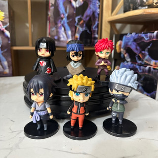 Combo 6 mô hình Chibi Naruto (Cao 10cm) (Mô hình Anime Naruto)