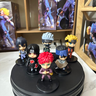 Combo 6 mô hình Chibi Naruto (Cao 10cm) (Mô hình Anime Naruto)