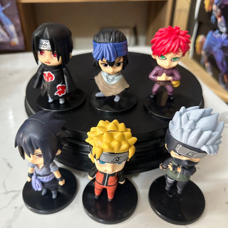 Combo 6 mô hình Chibi Naruto (Cao 10cm) (Mô hình Anime Naruto)