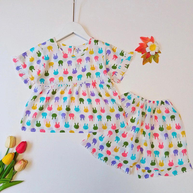 7-32kg Bộ lanh/ tole TAY NGẮN QUẦN ĐÙI BÉ GÁI
