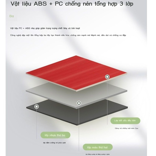 Vali nam nữ sinh viên giá trị cao hộp cần kéo xu hướng hộp mật khẩu câm bánh xe đa năng hành lý nhựa ABS Xu hướng