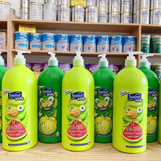 ( HN ) Sữa tắm, gội & xả Suave Kids 3 in1 cho bé 1,18 lít