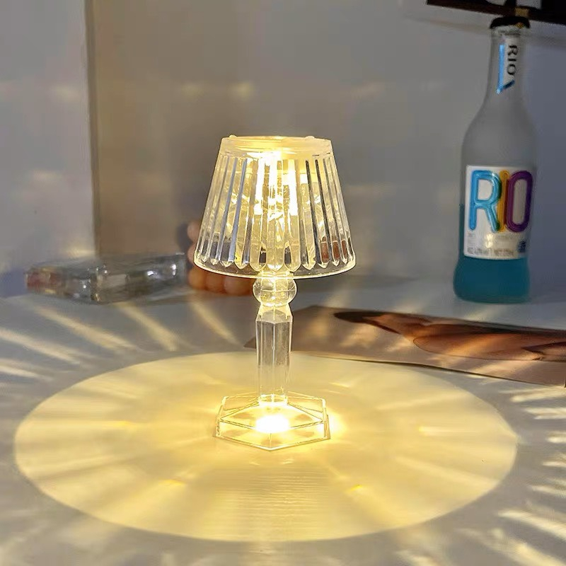 Đèn trang trí pha lê bóng led để bàn,Đèn để bàn phụ kiện chụp hình-Se.Decor