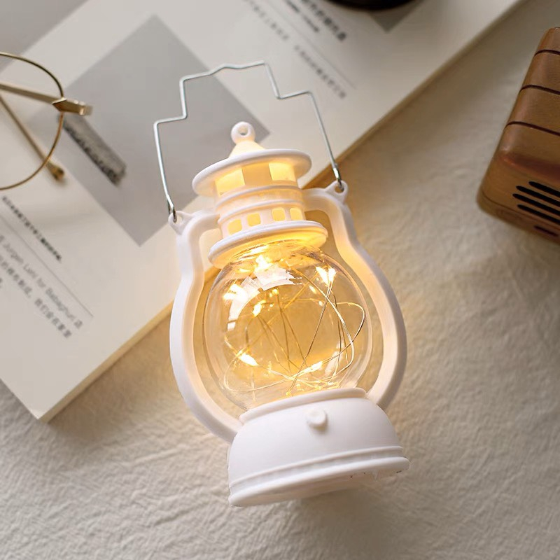 Đèn ngủ để bàn bóng led, đèn trang trí ,đèn decor trang trí chụp hình phong cách cổ điển- Se.decor