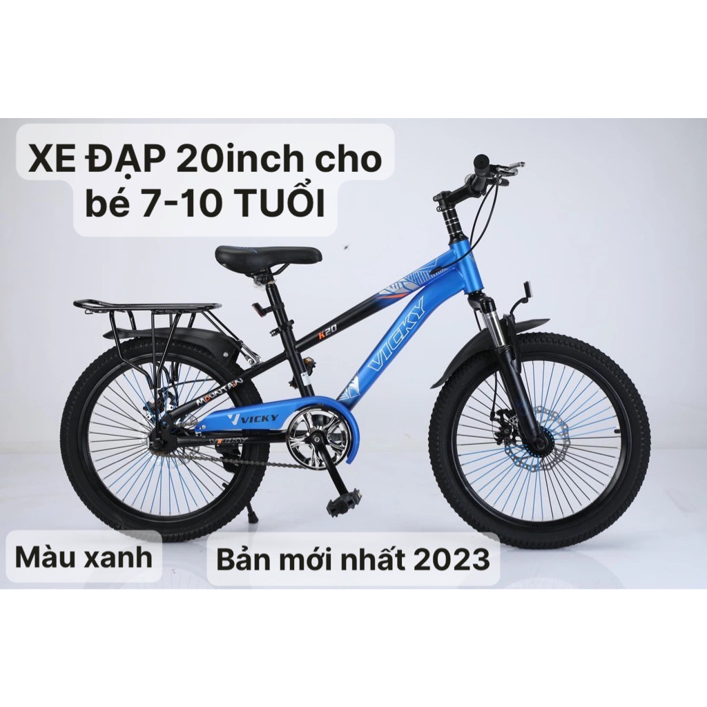 xe đạp cho bé 7-10 tuổi 20inch ( LẮP RÁP SẴN HOÀN CHỈNH TRƯỚC KHI GIAO )