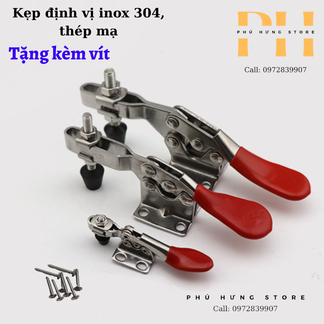 Kẹp định vị, Kẹp phôi inox 304