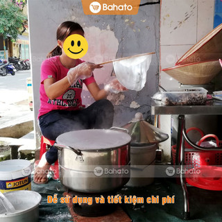 Nồi tráng bánh cuốn đa năng 36cm dùng cho bán hàng