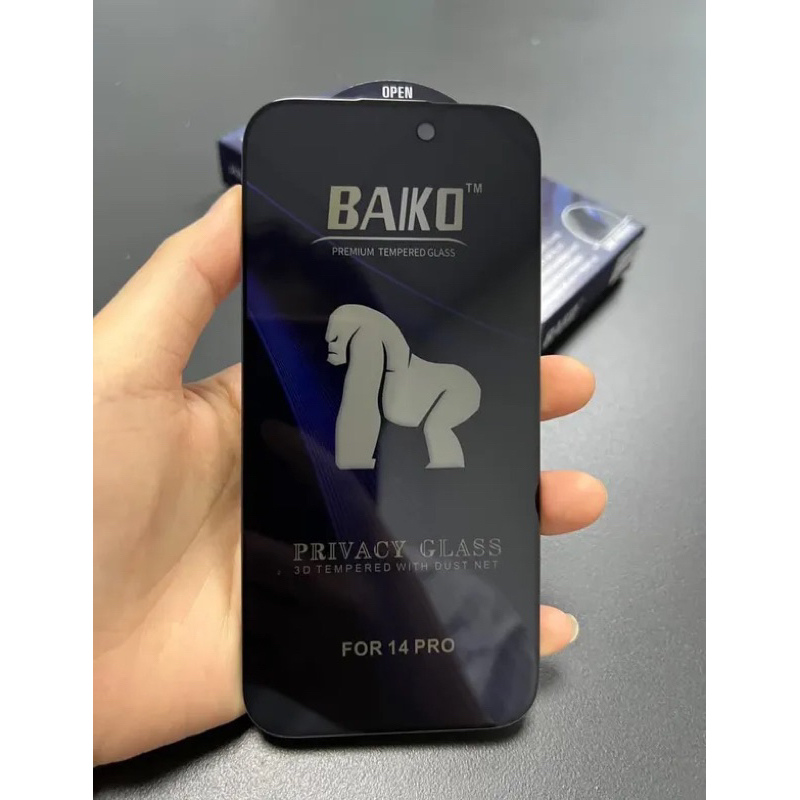 Kính cường lực BAIKO chống nhìn trộm Iphone 15promax đến ip 7plus